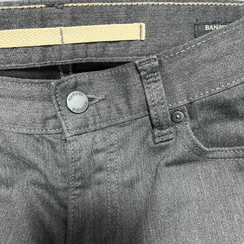 Banana Republic Travel Jean Mens 30x30 Slim Fit Stretch Charcoal Gray‎ Heather